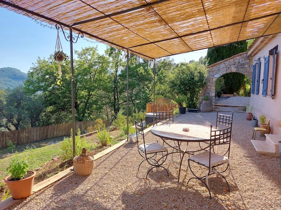 Maison A La Campagne Avec Spa Et Piscine Турретт-сюр-Лу Екстер'єр фото