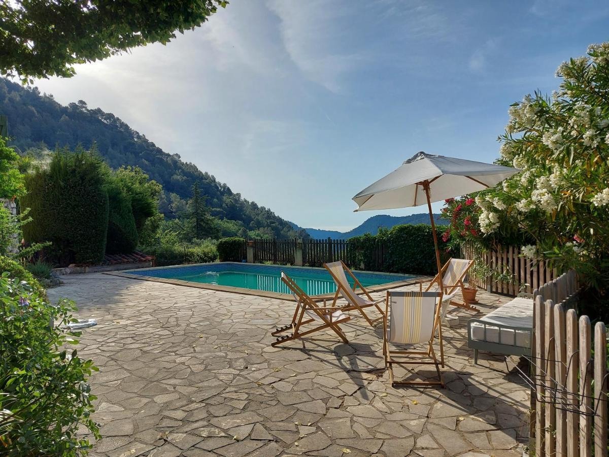 Maison A La Campagne Avec Spa Et Piscine Турретт-сюр-Лу Екстер'єр фото