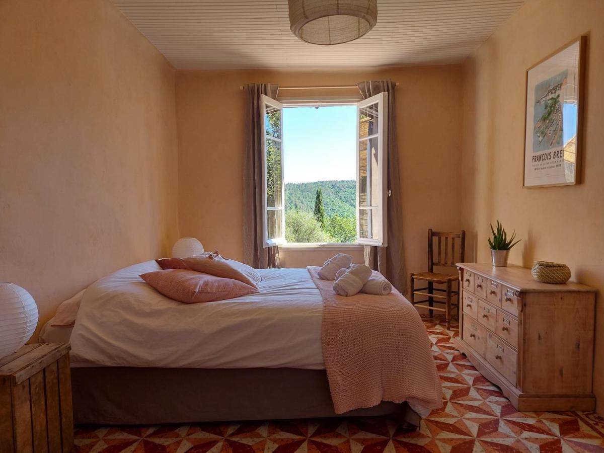 Maison A La Campagne Avec Spa Et Piscine Турретт-сюр-Лу Екстер'єр фото